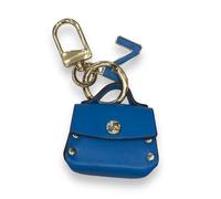 Nannini Firenze Portachiavi - portamonete - charms a forma di borsetta 100% Pelle (Cielo)