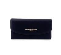 Nannini Portafoglio donna Descrizione chiusura con patta e clip portamonete con zip slot porta carte 2 scomparti interni porta banconote Dettagli Designer Colore Brand: CUOIO