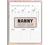 Nanny Baby Log: Newborn Care Baby Book , Feeding Chart For Babies