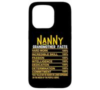 Nanny Nonna Fatti Nonna Fatto Nutrizionale Festa della mamma Custodia per iPhone 15 Pro