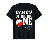Nanny of The Big One Fishing Boy Primo compleanno Ofishally Maglietta