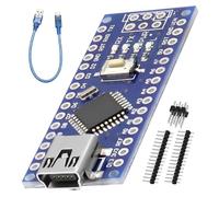 Nano 328P Scheda di sviluppo microcontrollore AYWHP Scheda madre da 1 pezzi con microchip CH340G con cavo USB Microcontrollore 5V 16M Interfaccia mini USB compatibile con Arduino IDE