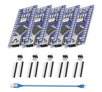 Nano 328P Scheda di sviluppo microcontrollore AYWHP Scheda madre da 5 pezzi con microchip CH340G con cavo USB Microcontrollore 5V 16M Interfaccia mini USB compatibile con Arduino IDE
