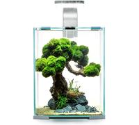 Nano acquario Aquael Shrimp Set Smart Day&Night 10 Lt 20x20x26 accessoriato