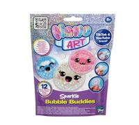 NANO ART Sparkle Bubble Buddies, Set Creativo per Bambini 8+, 6 Nano Square Nastri Glitter