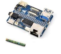 Nano Base Board (B) for Raspberry Pi CM5 | Compact Compute Module 5 Base Board | Same Size as CM5 | Multi-Interface Design | Ideal for Evaluation & Integration