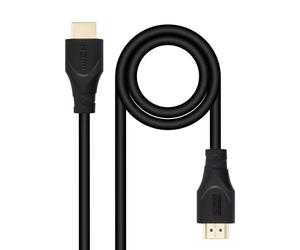 Nano Cable 10.15.4701 - Cavo HDMI V1.4 CCS, A/M-A/M, Nero, 1 m