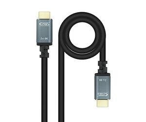 Nano Cable 10.15.8000 - Cavo HDMI 2.1 IRIS 8K, da 0,5 m, colore nero