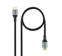 Nanocable 10.15.8103 - Cavo HDMI 2.1 ULTRA HIGH SPEED certificato tipo A maschio-maschio, risoluzioni video fino a 8K@60Hz e 4K@120Hz, nero, 3 m