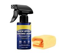 Nano Car Paint Coating - Spray per veicoli idrofobico | Protective Layer with Gloss Enhancement, Automotive Exterior Care with Anti-Stain Technology, Scratch Defense for Panels, Garage Application