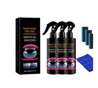 Nano Car Spray, Nano Spray for Cars, Quick Paint Restoration, Long-Lasting Protection, for Surfaces of All Cars (3set)