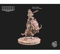 Nano Cavalleria Miniatura Set Cinghiale Reiter Figura per Ttrpg's Come D 5e