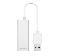 Nano Cavo 10.03.0401 - Ethernet LAN Adattatore di Rete USB 3.0 a Gigabit 10/100/1000 Mbps, Nintendo Switch, PC, laptop, Windows 10,8,7, XP, Vista, Mac OS e Linux)