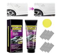 Nano Cloth Car Scratch Remover, 2025 Nuova Rimuovi Graffi per Veicoli con Panno Nano e Spugna, 120g Pasta per Riparazione Graffi, Polish Auto Rimuovi Graffi (1 Set)