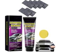 Nano Cloth Car Scratch Remover, Nano Sparkle Cloth,Nanosparkle Cloth for Car Scratches, 2024 New Nano Sparkle Cloth with Car Paint Scratch Repair Paste