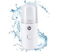 Nano Facial Mister - 30 ml Nano Mist Umidificatore | Nebulizzatore facciale da viaggio | Nano Mister ricaricabile tramite USB | Macchina per la cura della pelle | Pratico spray idratante per il viso