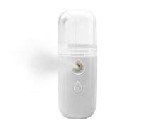 Nano Facial Mister Water Tank Spruzzatore | 30 ml ricaricabile nebulizzatore con serbatoio per le estensioni delle ciglia, mini vaporizzatore viso per idratare la pelle, portatile USB