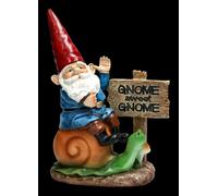 Nano Figura - Gnome Sweet Gnome - Fantasy Folletto Zwergendeko Fata