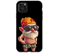 Nano fresco con occhiali da sole per gli amanti delle vacanze degli gnomi Custodia per iPhone 11 Pro Max
