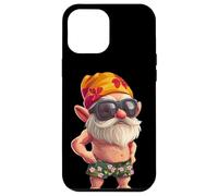 Nano fresco con occhiali da sole per gli amanti delle vacanze degli gnomi Custodia per iPhone 12 Pro Max