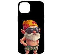 Nano fresco con occhiali da sole per gli amanti delle vacanze degli gnomi Custodia per iPhone 14 Plus