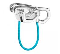 Nano Jul Assicuratore Tuber Leggero Acciaio Inox per Corde Sottili 7.1-8.9mm Arrampicata Alpinismo Slate