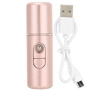 Nano Mist Sprayer Idratazione profonda USB portatile Umidificatore per il viso Strumento di bellezza per la cura della pelle (Oro rosa)