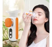 Nano Mist Spruzzatore, vaporizzatore per occhi, occhi e viso, nebulizzatore con impacco caldo, spruzzatore portatile, ricaricabile USB, per la cura della pelle, spray idratante
