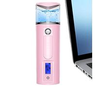Nano Mister per estensioni delle ciglia, nebulizzatore portatile nano idratante con analisi della pelle, spray viso per la cura della pelle, rinfrescante, rivitalizzante Fulenyi