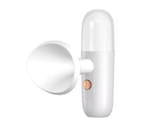 Nano Mister, Rechargeable Facial Mist Sprayer, Handheld Eye & Skin Hydration Wand, Personal Eyelid Humidifier and Spa Nebulizer, Abs Silicone Material, 1.5x1.5x4.33in