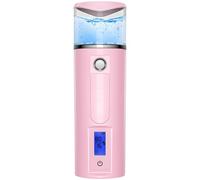 Nano nebulizzatore facciale per la cura della pelle e le estensioni delle ciglia, capacità 40 ml, sterilizzazione a luce blu UV, ricaricabile tramite USB, compatto e portatile