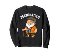 Nano Pensionatolo Divertente pensionamento Elfo in Pensione Felpa
