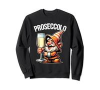 Nano Proseccolo amanti prosecco divertente nano con prosecco Felpa