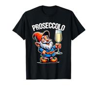 Nano Proseccolo amanti prosecco divertente nano con prosecco Maglietta