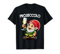 Nano Proseccolo Amanti Prosecco Uomo Donna Divertente Maglietta