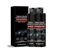 Nano-Quick Ceramic Coating Pro per automobili, 200 ml, Nano Quick Coat Restore-Coating, con tecnologia avanzata in ceramica per effetto vetro antipolvere e lucentezza duratura