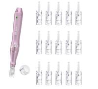 Nano R Cartucce di ricambio per Dr. Pen M5 M7 N2 E30 - Monouso Nano Beauty Tips, cartucce igieniche usa e getta per contatto delicato e uniforme, compatibili con Dr. Pen M5 M7 N2 E30 (15 pezzi)