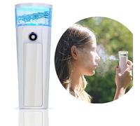 NANO SAUNA FACCIALE COMPATTO 969 PORTATILE PALMARE PULIZIA VISO VAPORE RICARICA