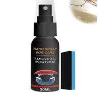 Nano spray di riparazione rapida contro i graffi dell'auto p40, solvente per graffi invisibili istantaneo, spray di rivestimento per auto rapido ad alta protezione 3 in 1 (30ML)
