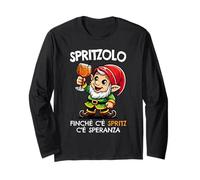 Nano Spritzolo Finche C'E Spritz C'E Speranza Amanti Spritz Maglia a Manica