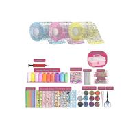 Nano Tape Bubble Kit for Kids with Step-by-step Video Tutorials, Nano Double Sided Adhesive Gel Grip Traceless Tape Nano Magical Tape Bubbles