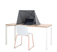 NANO-WORKSPACE Parasole per Laptop da Esterno | Schermo Visibile alla Luce del Sole - Riduce i Riflessi | Compatibile 13"-17", Pieghevole e Portatile (XL)