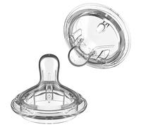 Nanobebe - Tettarelle in silicone anti-colico