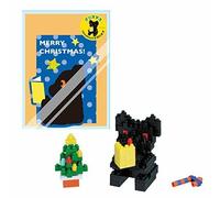 Nanoblock Albero Di Natale Orso Nero NBGC_006 NUOVO Dal Giappone
