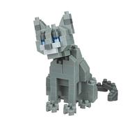 nanoblock - Cat Breed - Russian Blue, Collection Series Building Kit