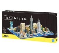 Nanoblock Deluxe Edition New York Mini Bricks Puzzle 1480 Pezzi Regalo NBM-033