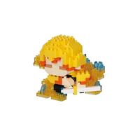 nanoblock - Demon Slayer: Kimetsu no Yaiba - Zenitsu Agatsuma (Thunder Breathing), Kit di costruzione serie collezione di personaggi