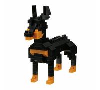 Nanoblock Doberman Mini Mattoncini Puzzle 120 Pezzi NBC-255 Cane Razza Nuovo