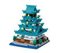 nanoblock - Edifici famosi in tutto il mondo - Castello di Osaka, kit di costruzione Sight to See
