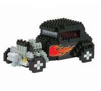 Nanoblock Hot Rod (300 Pezzi) Mini Mattoncini Puzzle Grande Regalo